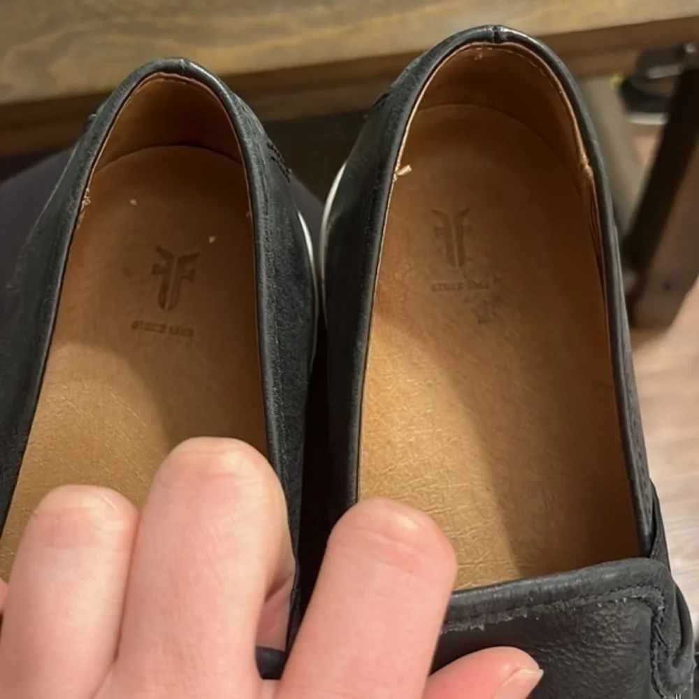 Black Frye loafers size 7.5